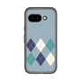 スリムプロテクションプレミアムケース［ Nordic Argyle - Blue ］