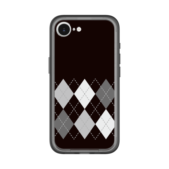 スリムプロテクションプレミアムケース［ Nordic Argyle - Black ］