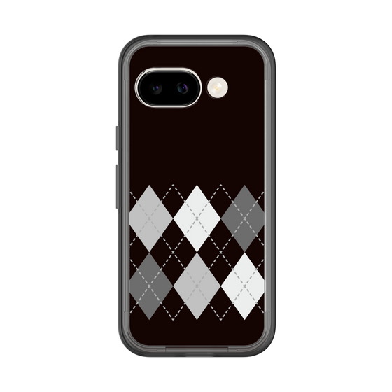 スリムプロテクションプレミアムケース［ Nordic Argyle - Black ］