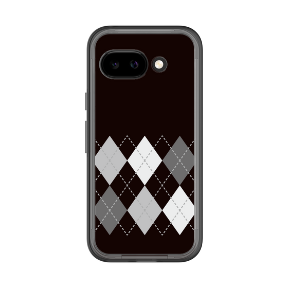 スリムプロテクションプレミアムケース［ Nordic Argyle - Black ］
