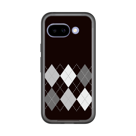 スリムプロテクションプレミアムケース［ Nordic Argyle - Black ］