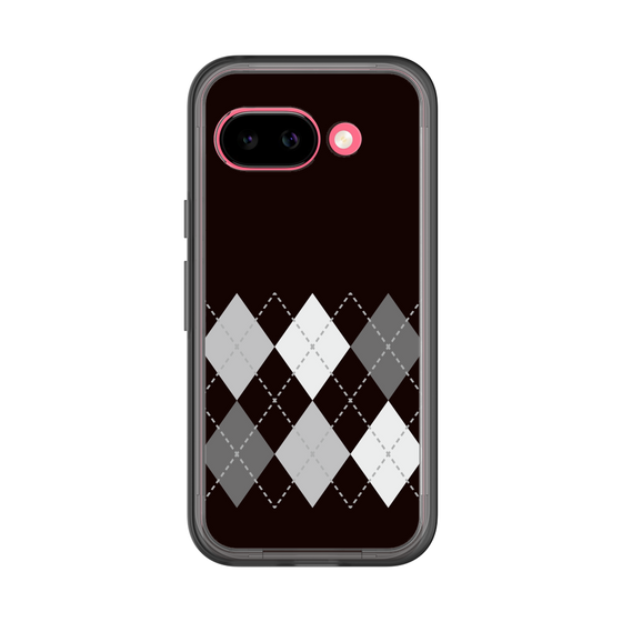 スリムプロテクションプレミアムケース［ Nordic Argyle - Black ］