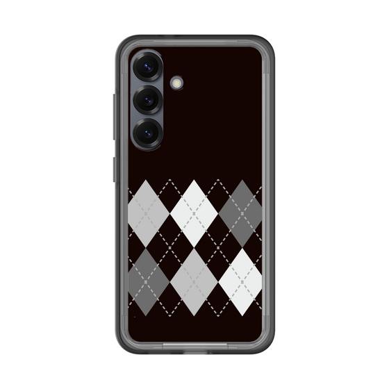 スリムプロテクションプレミアムケース［ Nordic Argyle - Black ］