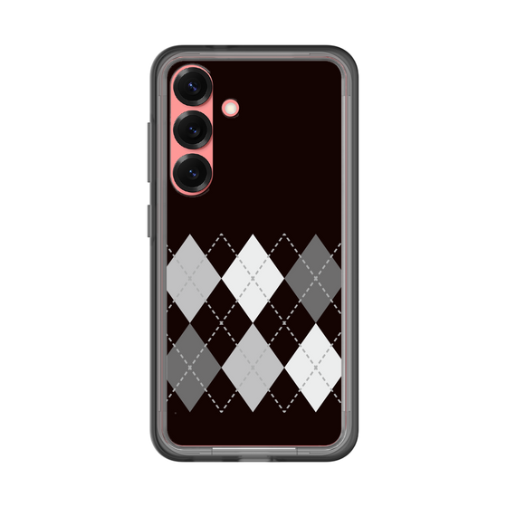 スリムプロテクションプレミアムケース［ Nordic Argyle - Black ］