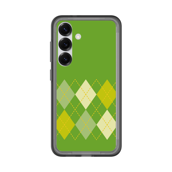 スリムプロテクションプレミアムケース［ Nordic Argyle - Green ］