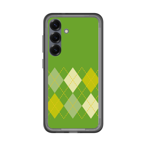 スリムプロテクションプレミアムケース［ Nordic Argyle - Green ］
