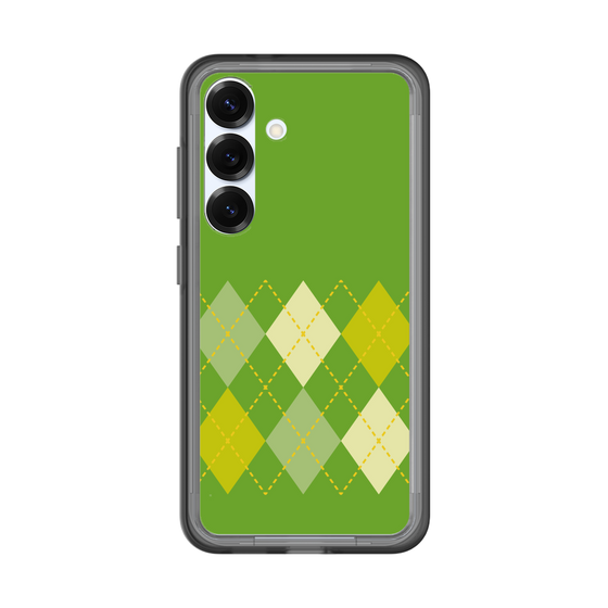 スリムプロテクションプレミアムケース［ Nordic Argyle - Green ］