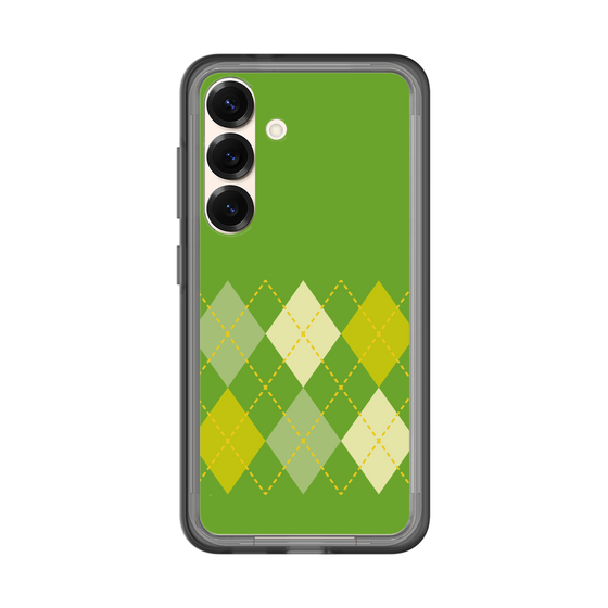 スリムプロテクションプレミアムケース［ Nordic Argyle - Green ］