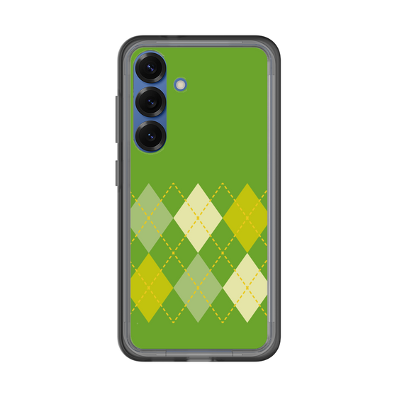 スリムプロテクションプレミアムケース［ Nordic Argyle - Green ］