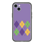 スリムプロテクションプレミアムケース［ Nordic Argyle - Purple ］