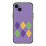スリムプロテクションプレミアムケース［ Nordic Argyle - Purple ］