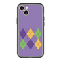 スリムプロテクションプレミアムケース［ Nordic Argyle - Purple ］