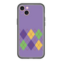 スリムプロテクションプレミアムケース［ Nordic Argyle - Purple ］