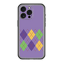 スリムプロテクションプレミアムケース［ Nordic Argyle - Purple ］
