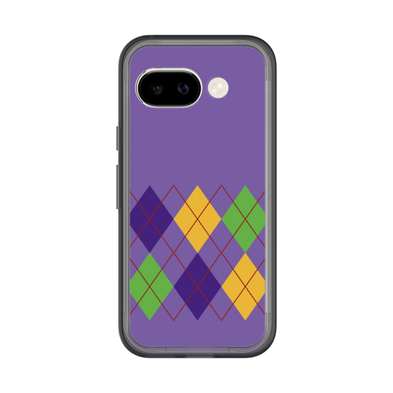 スリムプロテクションプレミアムケース［ Nordic Argyle - Purple ］