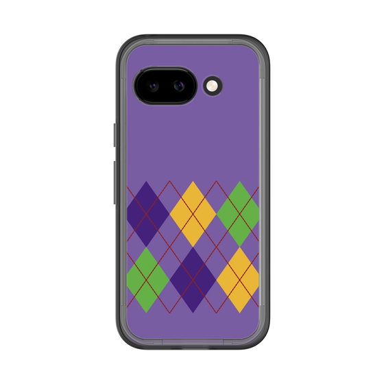 スリムプロテクションプレミアムケース［ Nordic Argyle - Purple ］