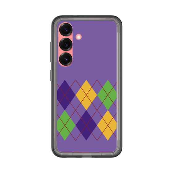 スリムプロテクションプレミアムケース［ Nordic Argyle - Purple ］