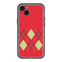 スリムプロテクションプレミアムケース［ Nordic Argyle - Red ］