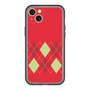 スリムプロテクションプレミアムケース［ Nordic Argyle - Red ］
