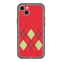 スリムプロテクションプレミアムケース［ Nordic Argyle - Red ］