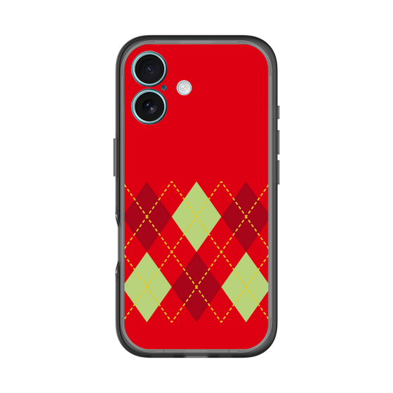 分離ケース［ Nordic Argyle - Red ］