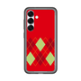 スリムプロテクションプレミアムケース［ Nordic Argyle - Red ］