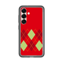 スリムプロテクションプレミアムケース［ Nordic Argyle - Red ］