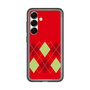 スリムプロテクションプレミアムケース［ Nordic Argyle - Red ］