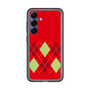 スリムプロテクションプレミアムケース［ Nordic Argyle - Red ］