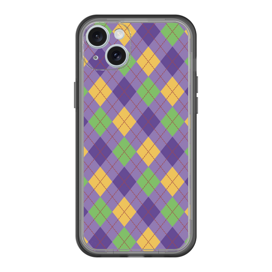 スリムプロテクションプレミアムケース［ Argyle - Purple ］