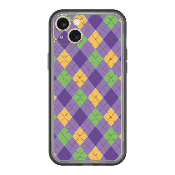 スリムプロテクションプレミアムケース［ Argyle - Purple ］