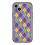 スリムプロテクションプレミアムケース［ Argyle - Purple ］