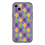 スリムプロテクションプレミアムケース［ Argyle - Purple ］
