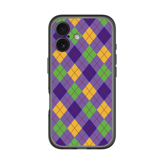 分離ケース［ Argyle - Purple ］