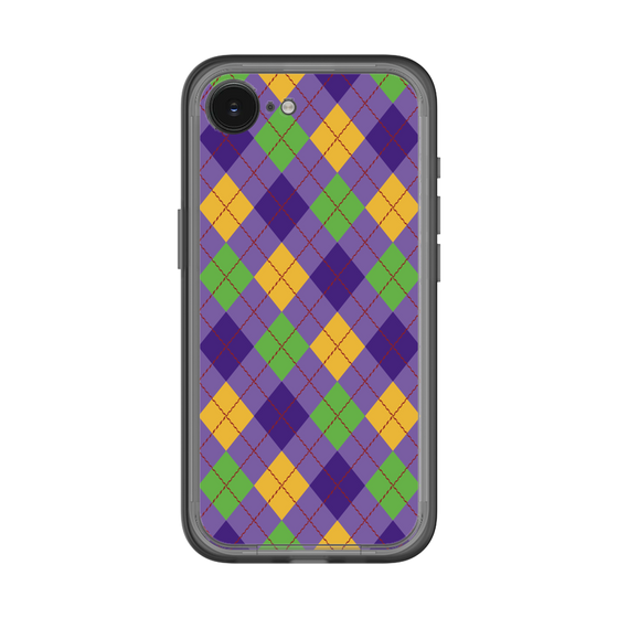 スリムプロテクションプレミアムケース［ Argyle - Purple ］