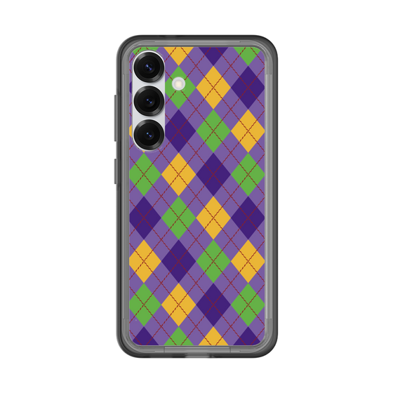 スリムプロテクションプレミアムケース［ Argyle - Purple ］