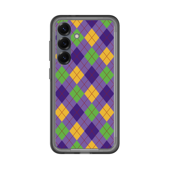 スリムプロテクションプレミアムケース［ Argyle - Purple ］