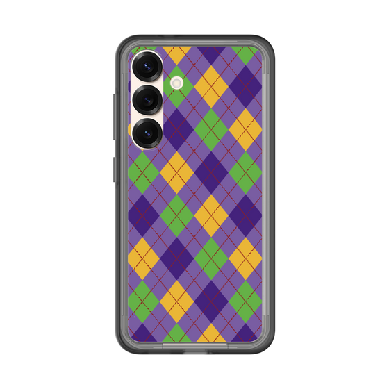 スリムプロテクションプレミアムケース［ Argyle - Purple ］