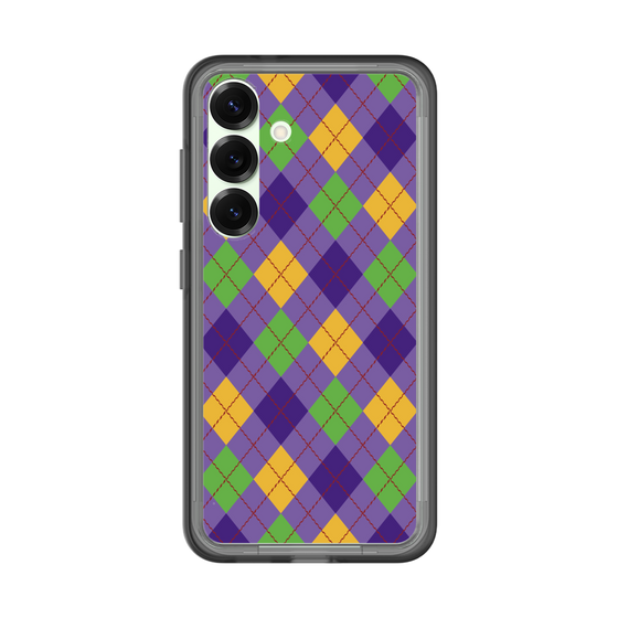 スリムプロテクションプレミアムケース［ Argyle - Purple ］
