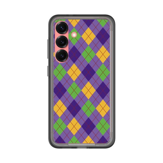スリムプロテクションプレミアムケース［ Argyle - Purple ］
