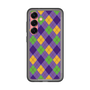 スリムプロテクションプレミアムケース［ Argyle - Purple ］