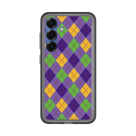 スリムプロテクションプレミアムケース［ Argyle - Purple ］