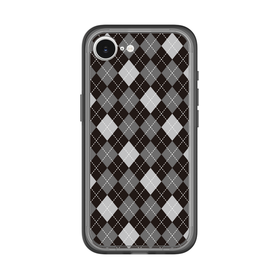 スリムプロテクションプレミアムケース［ Argyle - Black ］