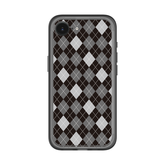 スリムプロテクションプレミアムケース［ Argyle - Black ］