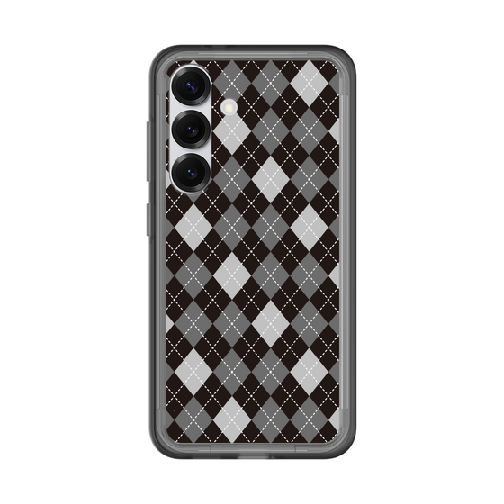 スリムプロテクションプレミアムケース［ Argyle - Black ］