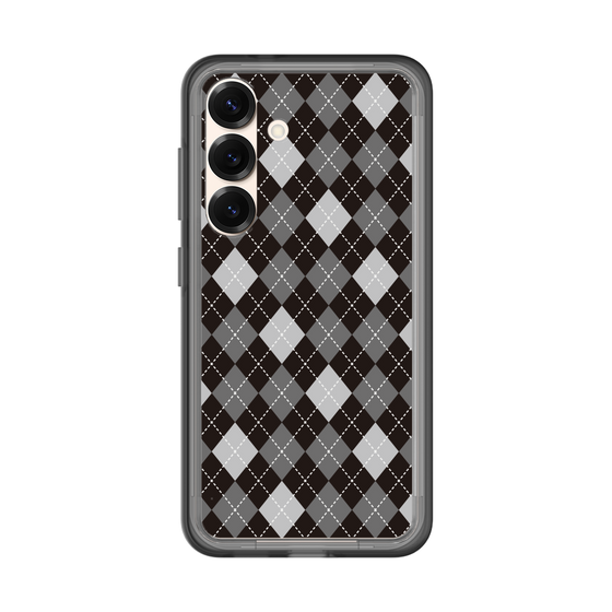 スリムプロテクションプレミアムケース［ Argyle - Black ］