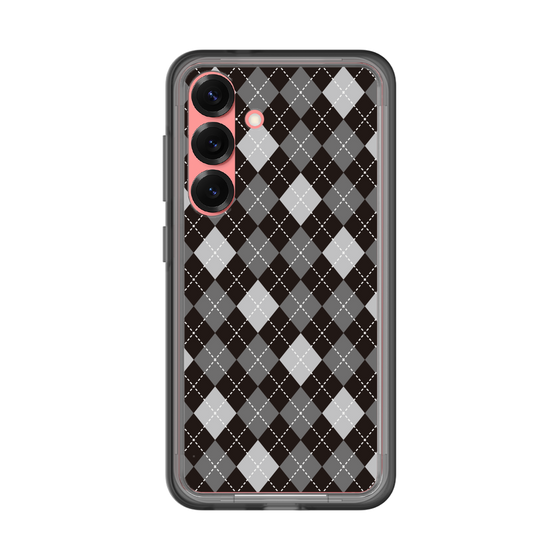スリムプロテクションプレミアムケース［ Argyle - Black ］