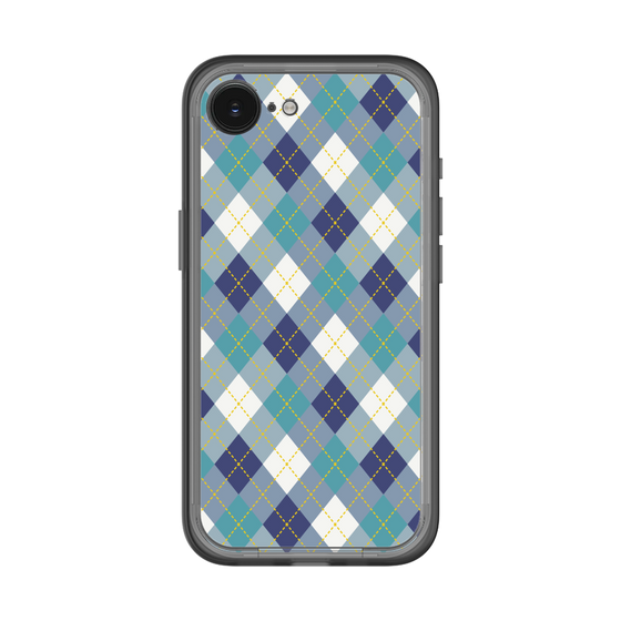スリムプロテクションプレミアムケース［ Argyle - Blue ］