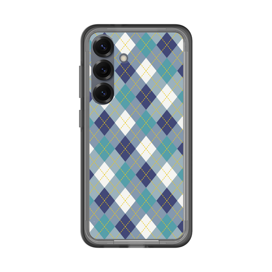 スリムプロテクションプレミアムケース［ Argyle - Blue ］