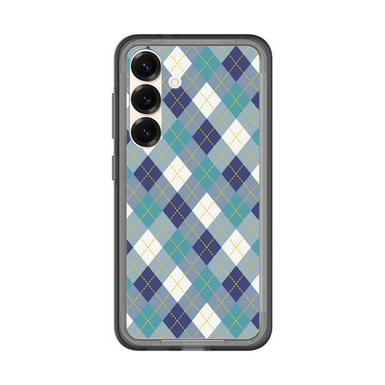 スリムプロテクションプレミアムケース［ Argyle - Blue ］